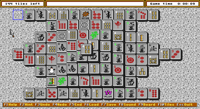 Gameplay of Tiles of the Dragon