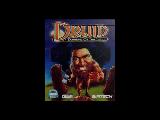 Title screen of Druid: Daemons of the Mind