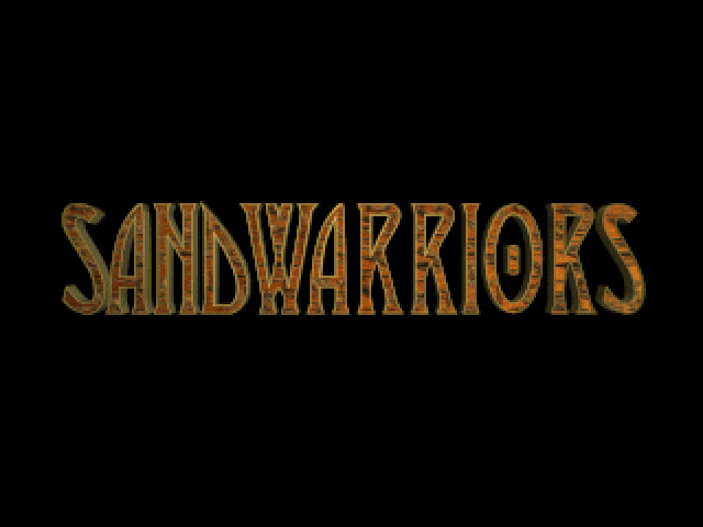 Title screen of Sandwarriors