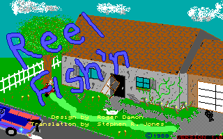 Title screen of Gone Fishing