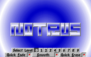 Title screen of Notrus