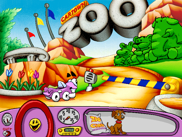 Gameplay of Putt-Putt Saves the Zoo