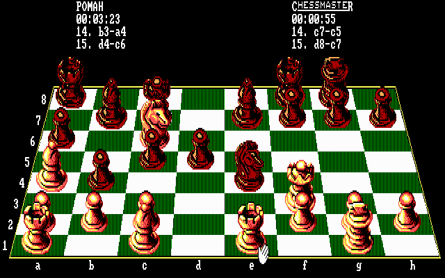 Gameplay of The Fidelity Chessmaster 2100