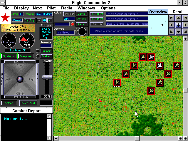 Gameplay of Flight Commander 2