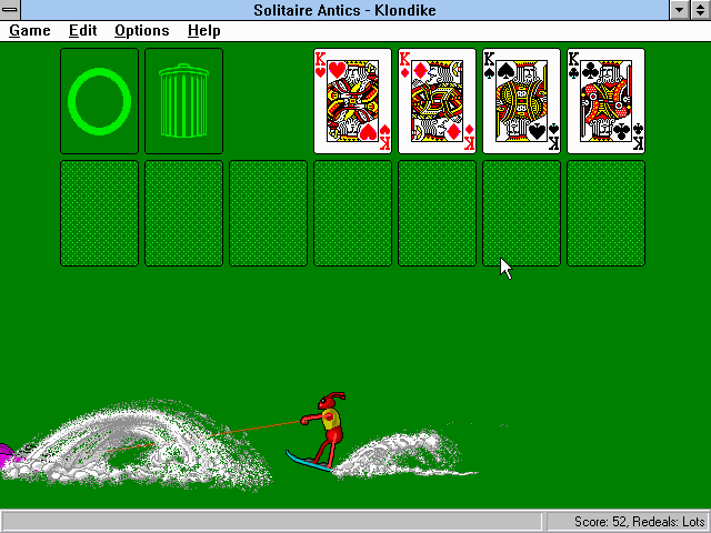 Gameplay of Masque Solitaire Antics