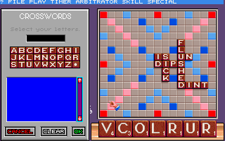 Gameplay of Scrabble: Deluxe Edition