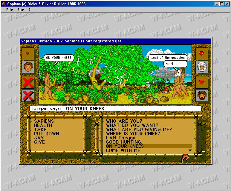 Gameplay of Sapiens