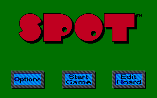 Title screen of Spot