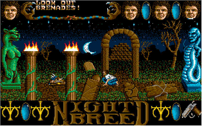 Gameplay of Clive Barker's Nightbreed: The Action Game