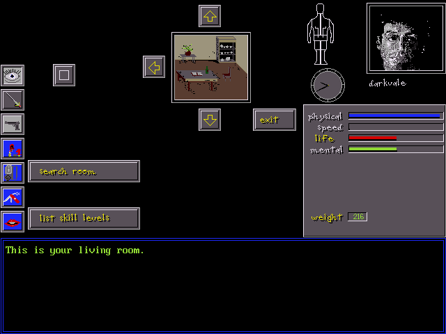 Title screen of Defender of Boston: The Rock Island Mystery