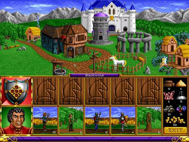 Gameplay of Heroes of Might and Magic