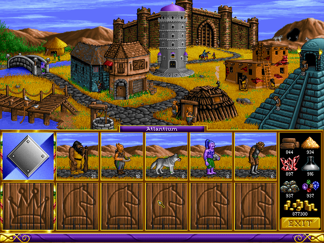 Gameplay of Heroes of Might and Magic