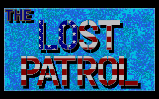 Title screen of Lost Patrol