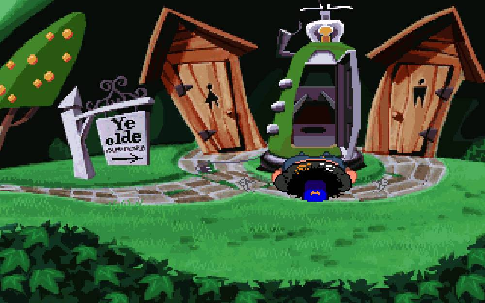 Gameplay of Maniac Mansion: Day of the Tentacle
