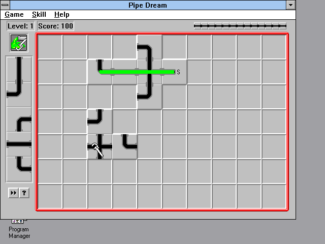 Gameplay of Pipe Dream (1991)
