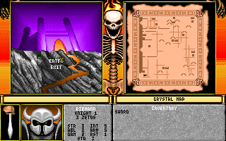 Gameplay of The Red Crystal: The Seven Secrets of Life
