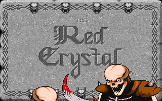 Title screen of The Red Crystal: The Seven Secrets of Life