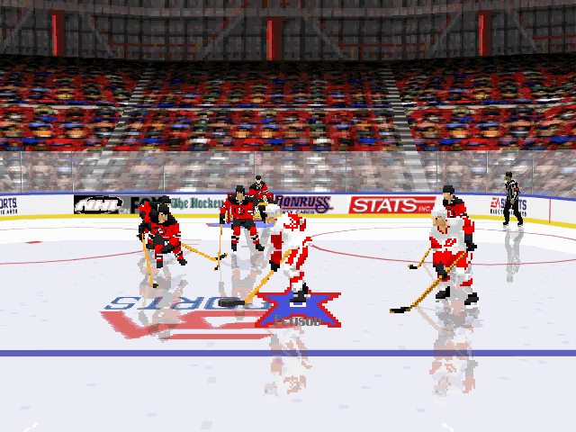 Gameplay of NHL 96