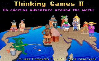 Title screen of Thinking Games 2