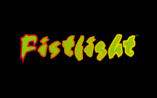 Title screen of Fistfight