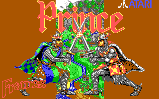 Title screen of Prince