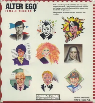 Box front of Alter Ego, United States