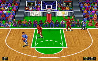 Gameplay of The Dream Team: 3 on 3 Challenge