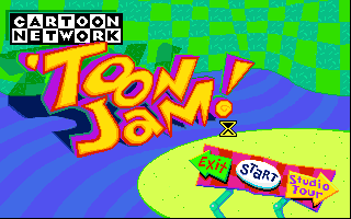 Title screen of Toon Jam