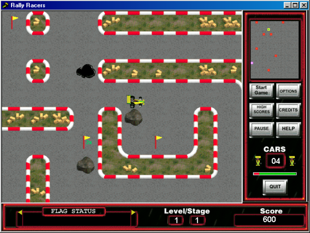 Gameplay of Rally Racers
