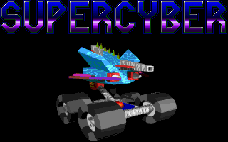 Title screen of Supercyber