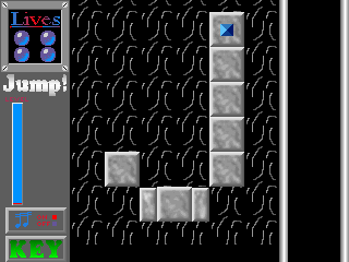 Title screen of Jump!