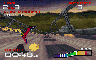 Gameplay of WipEout (1995)