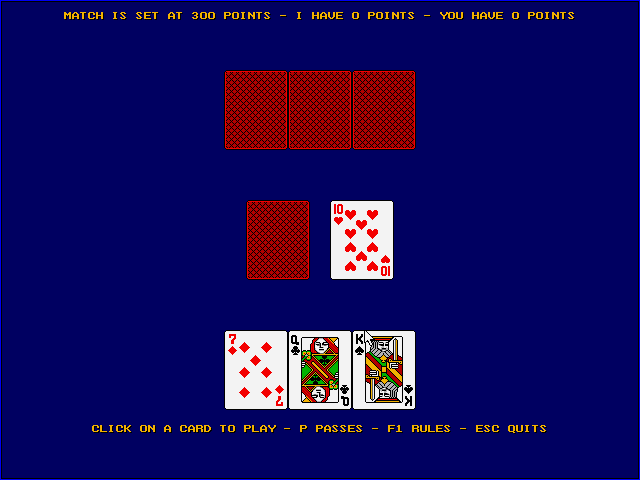 Gameplay of Crazy Eights (1992)