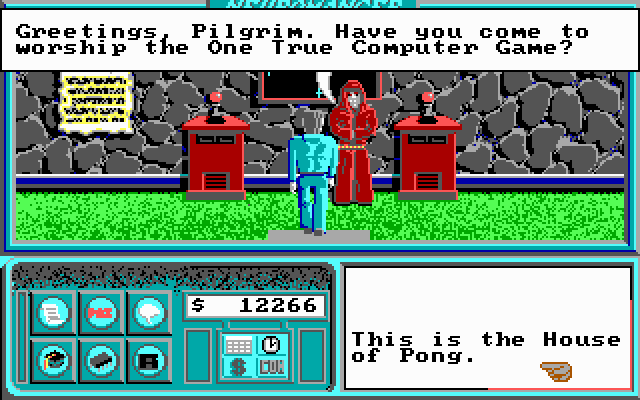 Gameplay of Neuromancer