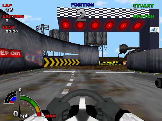 Gameplay of Formula Karts