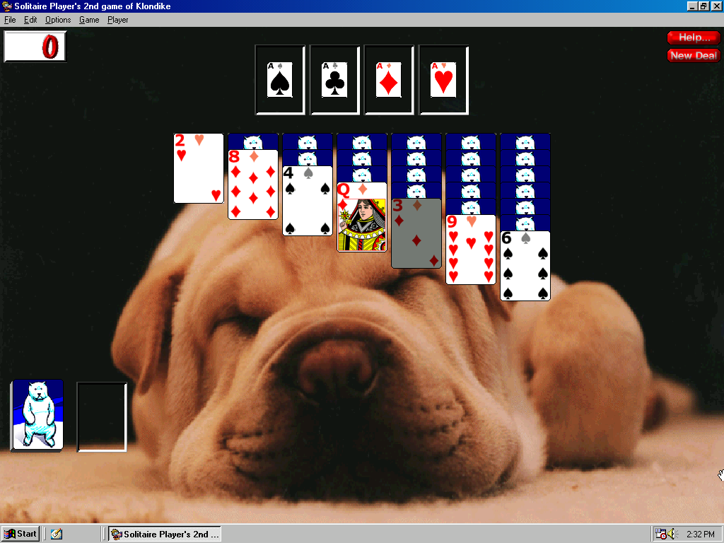 Gameplay of Eric's Ultimate Solitaire CD