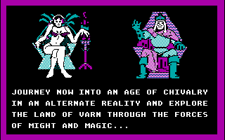 Gameplay of Might and Magic Book One: The Secret of the Inner Sanctum