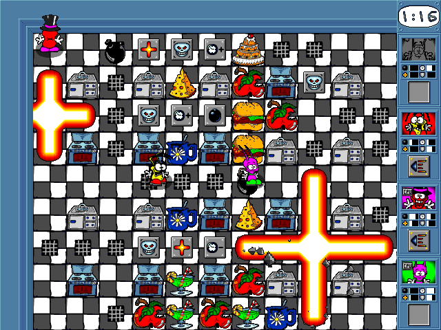Gameplay of Bombs and Bugs