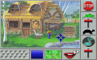 Gameplay of Roberta Williams' Mixed-Up Mother Goose
