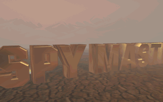 Title screen of Spy Master