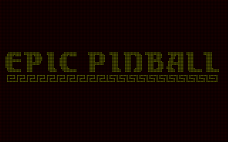 Title screen of Epic Pinball: The Complete Collection