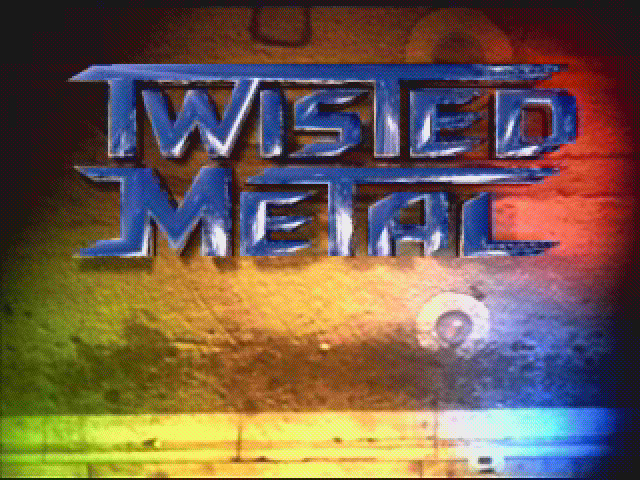 Title screen of Twisted Metal