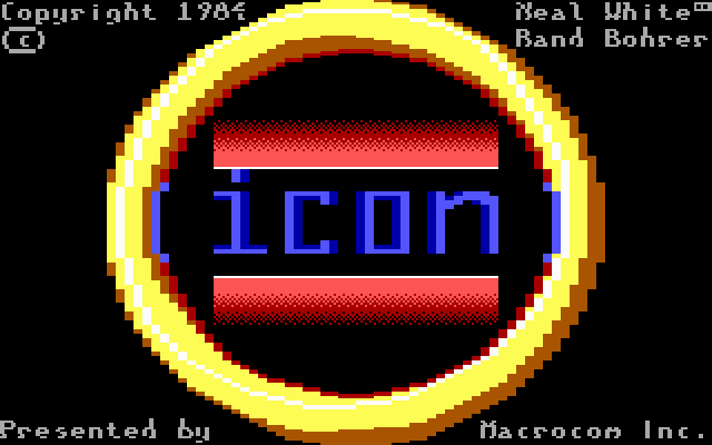 Title screen of ICON: Quest for the Ring