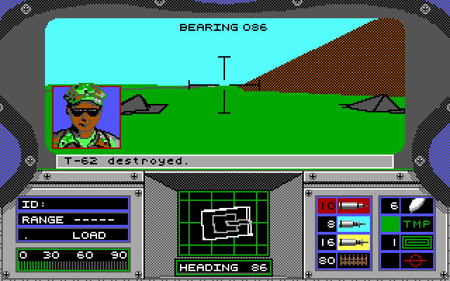 Gameplay of Abrams Battle Tank