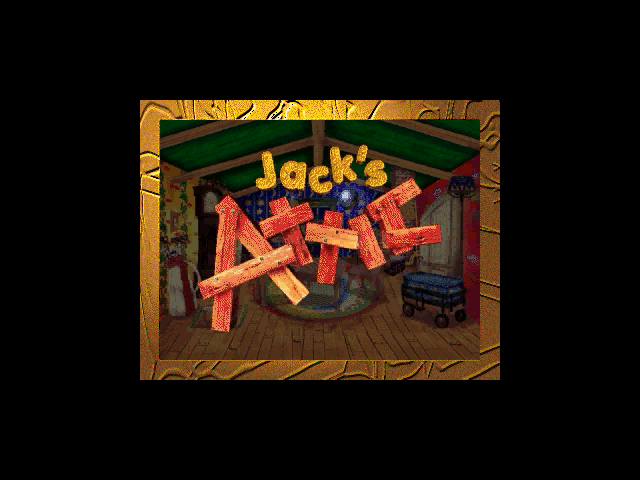 Title screen of Jack's Attic