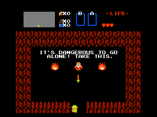Gameplay of Zelda Classic