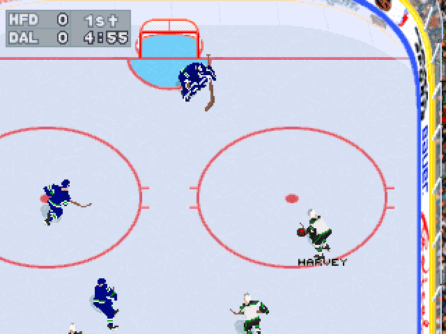 Gameplay of NHL Powerplay '96
