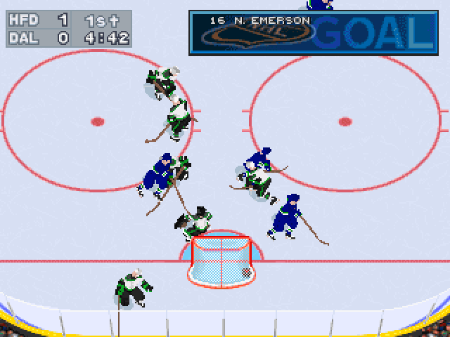 Gameplay of NHL Powerplay '96