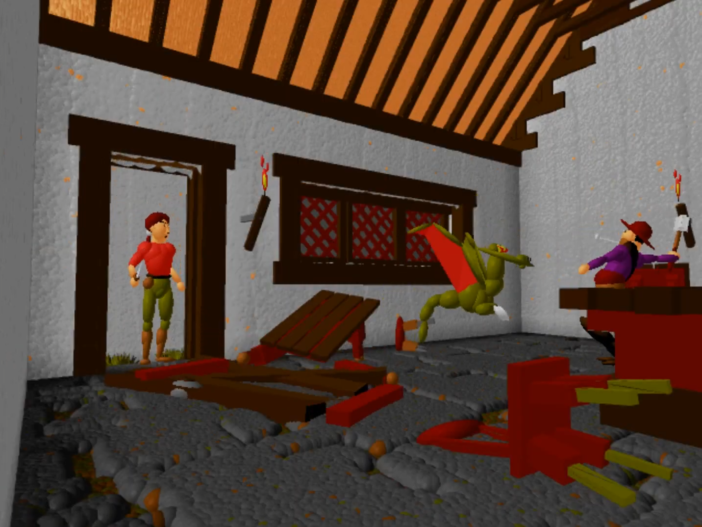 Gameplay of Ecstatica