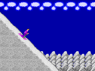 Title screen of Ski King 3